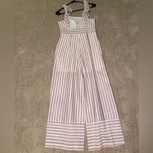 Red & White Jumpsuit